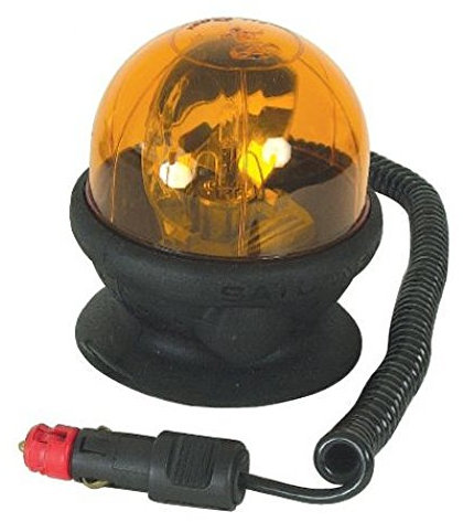 Gyrophare magnétique et ventouse saturnello 12 volts