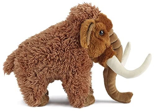 Living Nature Stofftier - Medium Fellmammut (18cm)