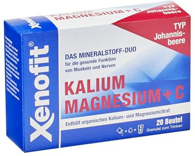 Xenofit Kalium, Magnesium + Vitamin C - 20 Portionen