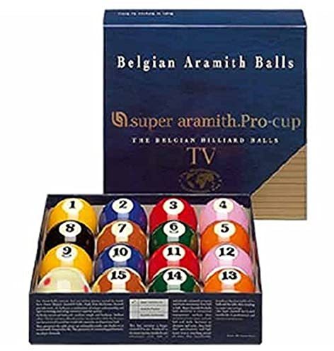 Aramith Super Tv Pro-Cup Pool Ball Set