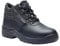 Blackrock Chukka Work Boots, Safety Boots, Safety Shoes, Steel Toe Cap, Mens Womens Ladies, Work Shoes, Black, Gardening, Lightweight, Leather, Wide Fit, Non Slip, On Site - Size 6