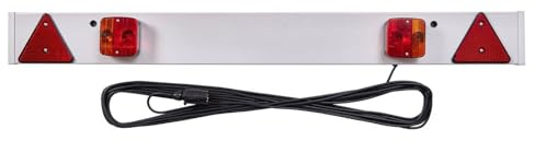 Ring 4 ft 6 Inch Trailer Board with 12 m Cable | Safe Towing for Trailers & Cycle Racks, 12 m Cable, Durable Design, E-Approved Lamps, Ideal for Low Light Conditions