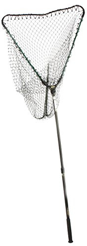 Snowbee Telescopic / Folding Landing Net - Black/Green, Large