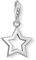 Thomas Sabo Damen Charm-Anhänger Stern Charm Club 925 Sterling Silber 0857-001-12