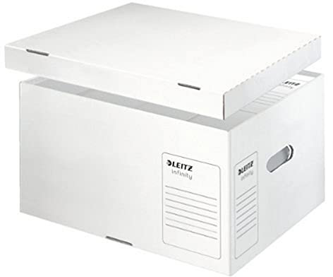 Leitz Large Infinity Archiving and Transportation Box, White