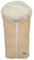 AltaBeBe AL2006C - 08 Winterfußsack für Babyschale, Klimaguard linie, beige/whitewash