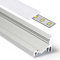 LED Aluprofil CORNER Ecke 2 m Aluminium Profil-Leiste eloxiert für LED Streifen - Set inkl Abdeckung-Schiene milchig-weiß opal mit Montage-Klammern und Endkappen