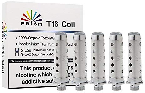 Innokin Original Prisma T18 T22 1,5 Ohm Spulenpaket, kein Nikotin