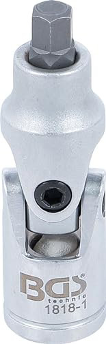 BGS 1818-1 | Gelenk-Einsatz | Antrieb 10 mm (3/8) | Innensechskant 7 mm