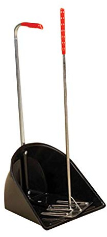 Stubbs Unisex's Black Stable Mate Manure Collector High with Rake, Regular