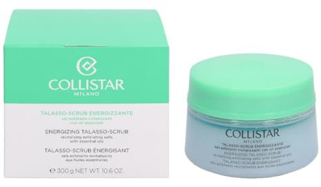 Collistar belebendes Thalasso-Peeling, Körperpeeling mit exfolierenden Meeressalzen und wertvollen Ölen für eine intensive Wirkung von Energie und Vitalität, für alle Hauttypen, 300 g