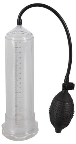 You2Toys Mister Boner Starters - Penispumpe mit transparenter Sleeve für ihn, Vakuumpumpe zur Stimulation und Training für ihn, transparent