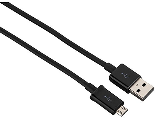 Hama Micro-USB-2.0-Kabel, geschirmt, 90 cm, schwarz