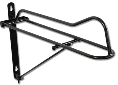 WALDHAUSEN Sattelhalter, klappbar, Metall, schwarz