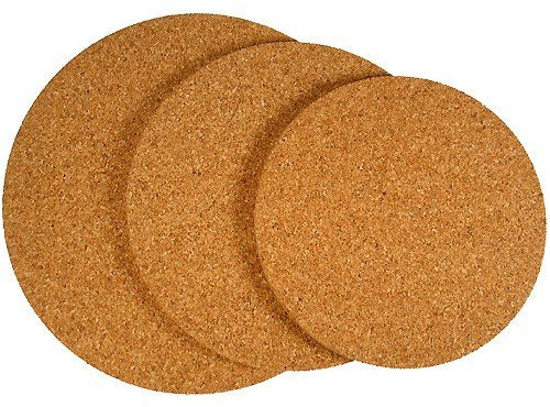 Korkuntersetzer 24cm, 1cm dick