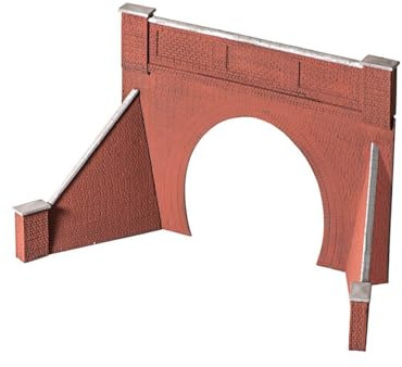 Wills Brick Tunnel Mouth & Wing Walls Single Track
