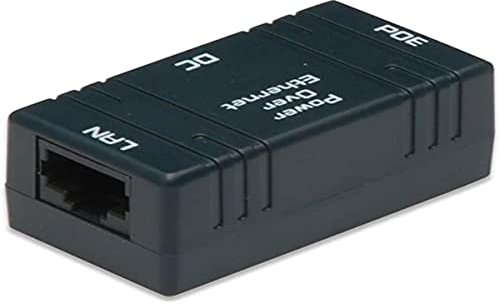 DIGITUS Injecteur PoE Passif - Fast Ethernet - DC Femelle pour fiche d'alimentation 5.5mm - sans Bloc d'alimentation mâle, 1 pièce