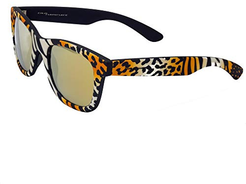 SUNGLASSES - POLARIZED FASHION SUN GLASSES ITALIA INDEPENDENT YELLOW UNISEX - MEN AND WOMEN 0090-ZEB-001
