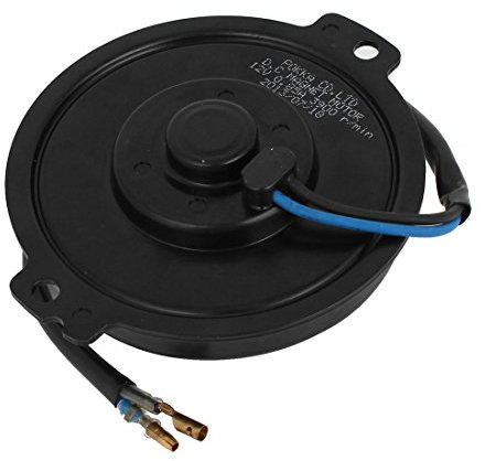 sourcingmap Auto Air Conditioner Cooling Fan Wired Motor DC 12V 80W 3900R/Min