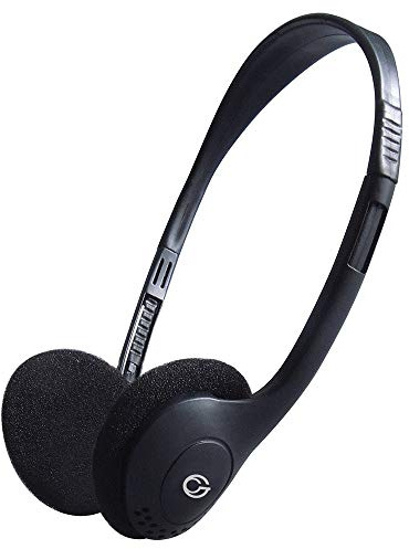 Connect Gear 24-1503 Economy Stereo Headset with In-Line Microphone