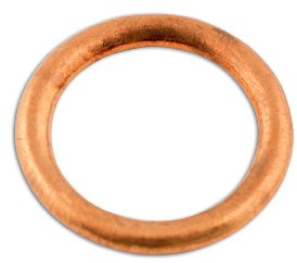 Arandela de tapón de cárter Connect 31714 (14 x 20 x 2 mm, cobre)