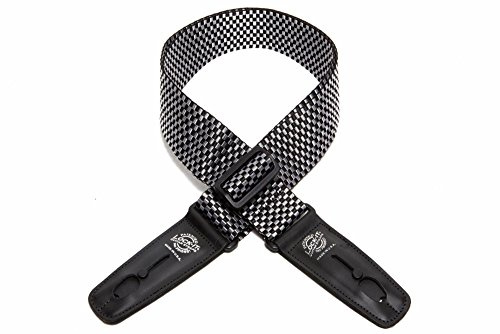 Lock It LIS009P2SLCHK Professional 2 Checker Polypro Strap with Locking Ends, Silver
