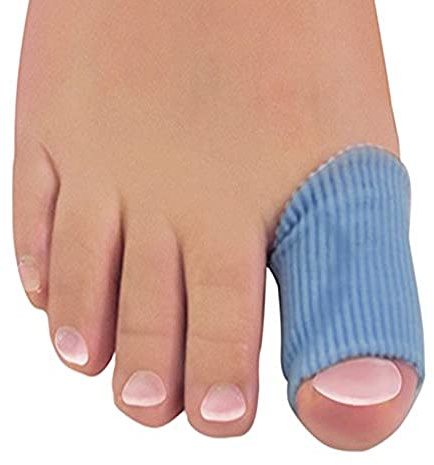 Antibacterial Digital Cap Strip Cut to Size Finger and Toe Sleeves Covers Contain Soothing Mineral Oil Relieve Pressure on Ingrown Toenails, Hammertoes, Corns and Toe Tips Latex Free Large Pk of 32