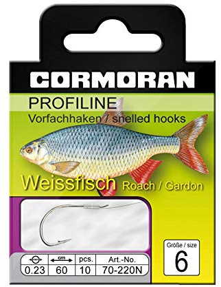 Cormoran PROFILINE Weißfischhaken Nickel Gr.12 0,16mm