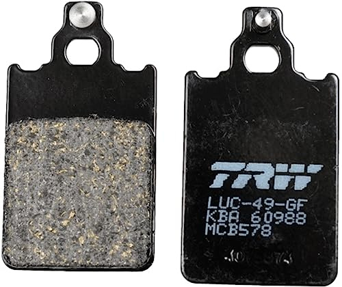 TRW MCB578 Organic Allround Bremsbelagsatz für Aprilia Motorcycles RED ROSE Classic 1992-1994 Vorderachse und andere Motorräder