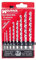 WOLFPACK LINEA PROFESIONAL 9060797 Estuche Brocas Widia Profesional Wolfpack 8 Piezas, Multicolor