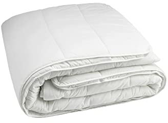 Italian Bed Linen Piumino 4 Stagioni Prestige, Microfibra, Bianco, 150 x 200 cm