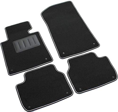 SPRINT00303 Maßgeschneiderte Automatten aus schwarzem Anti-Rutsch-Teppich