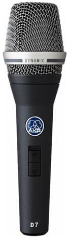 AKG D7S Microphone vocal dynamique portatif avec commutateur