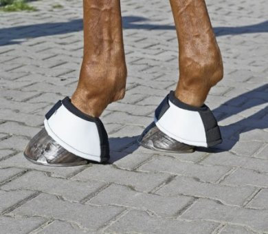 BUSSE Hufglocken CROSS, Grösse L, weiß