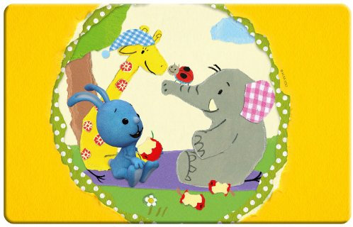 OSP POS 69757 Breakfast Board with 'Kikaninchen' Design [German Children's TV Programme] Approximately 23.5 x 14.5 cm