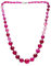 Treasure Bay Collana con Pietre Preziose Agata (Nero) (Rosa)