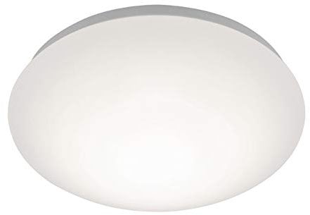 Briloner Leuchten LED Badezimmerleuchte, Badezimmerlampe, Deckenleuchte, IP44, angenehmes warm weißes Licht, Ø 30 cm, Farbe: weiß, 3255-016, 30 x 30 x 10.5 cm