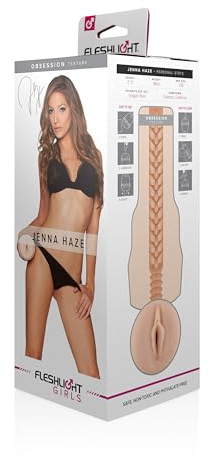 Fleshlight Male Sex Toys Jenna Haze – The Number One Male Masturbator Sex Toys for Men with Our Fleshlight SuperSkin Pocket Pussy Technology
