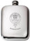 I LUV LTD Robertson Clan Crest Pewter Hip Flask 6oz