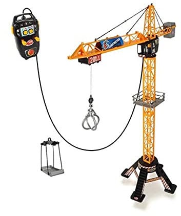 Next Page Dickie Toys 203462412 - Giant Crane, Kabelgesteuerter Kran, 120 cm hoch
