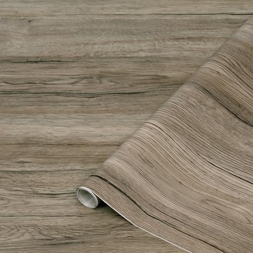 d-c-fix Möbel-Klebefolie Sanremo Eiche Sepia 45 cm x 15 m Holzoptik Folie | abwaschbare und selbstklebende Deko-Folie für Küche, Schrank, Tisch & Fensterbank - modern & nachhaltig
