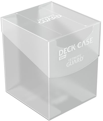 Ultimate Guard Deck Case 100+ Caja de Cartas Tamaño Estándar Transparente