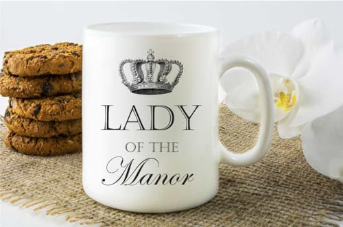 60 Second Makeover Limited Lady of the Manor Mug Novelty Cup Gift Present Hers Mum Girlfriend