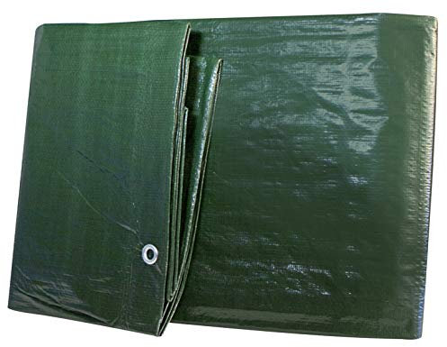 Windhager 07035 Medium Bâche de Protection en Bois - Bâche de Protection en Bois - Bâche Multi-usages - Bâche pour l'extérieur - Grammage : 100 g/m² - 8 x 10 m