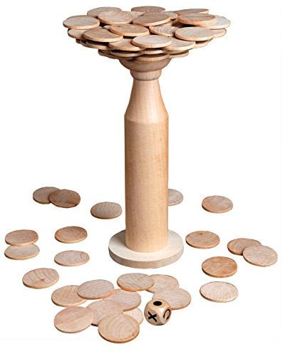 Philos 3279 - Top die Flasche Stapelspiele, Holz