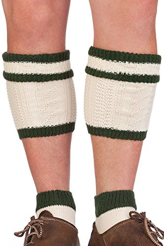 Trachten Loferl 2-tlg - 479 - wollweiß, mittelbraun, rot, Größe 40/41