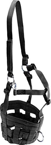 Nylonmaulkorb (Warmblut, schwarz)