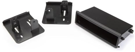 Scosche TA2113B Radio Install Dash Kit Compatible with Select 2012-18 Toyota Yaris - Fits Double DIN or Single DIN with Storage Pocket - Aftermarket Car Stereo Installation Kit - See Fit Guide Images