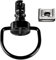 RACEFOXX - Set di 8 chiusure rapide per rivestimenti moto, 17 mm, colore: Nero