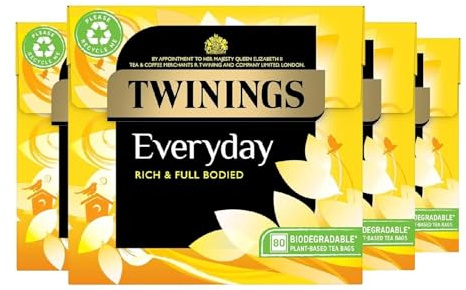 Twinings Everyday Tea 400 Bags (Multipack of 4 x 100 Tea Bags)